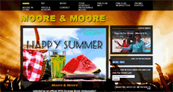 Desktop Screenshot of mooreandmooreonline.com